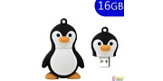 Pen Drive USB x 16 GB Silicona Pingüino