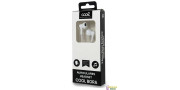 Auriculares 3,5 mm xBora Stereo Con Micro Blanco