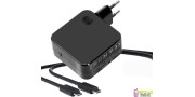 Cargador USB C 65W  con cable de carga rápida de 1,8 M