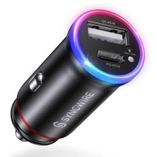 Cargador Coche USB C [PD45W & QC45W] SYNCWIRE