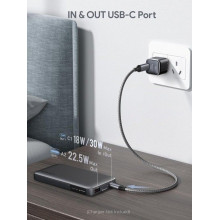 Bateria portatil PD 3.0 con 2 puertos
