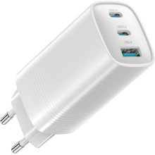 Cargador rapido USB C 67W de 3 puertos GaN