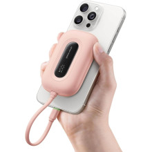 Bateria externa con cable incorporado 20W 10000mAh