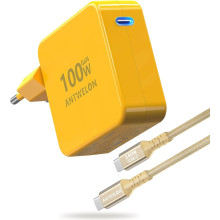 Cargador USB C ANTWELON 100W GAN III carga ultra rápida