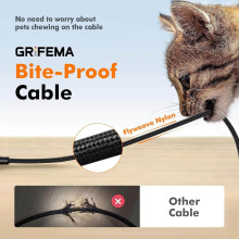 Cable USB-A a USB-C  2m. Trenzado  con Soporte QC3.0