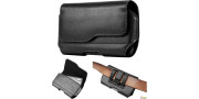 Funda de cinturón horizontal para móvil.  17 cm.
