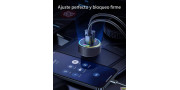 Cargador de coche con carga rápida 90W, 12V. 2 USB-A 2 USB-C