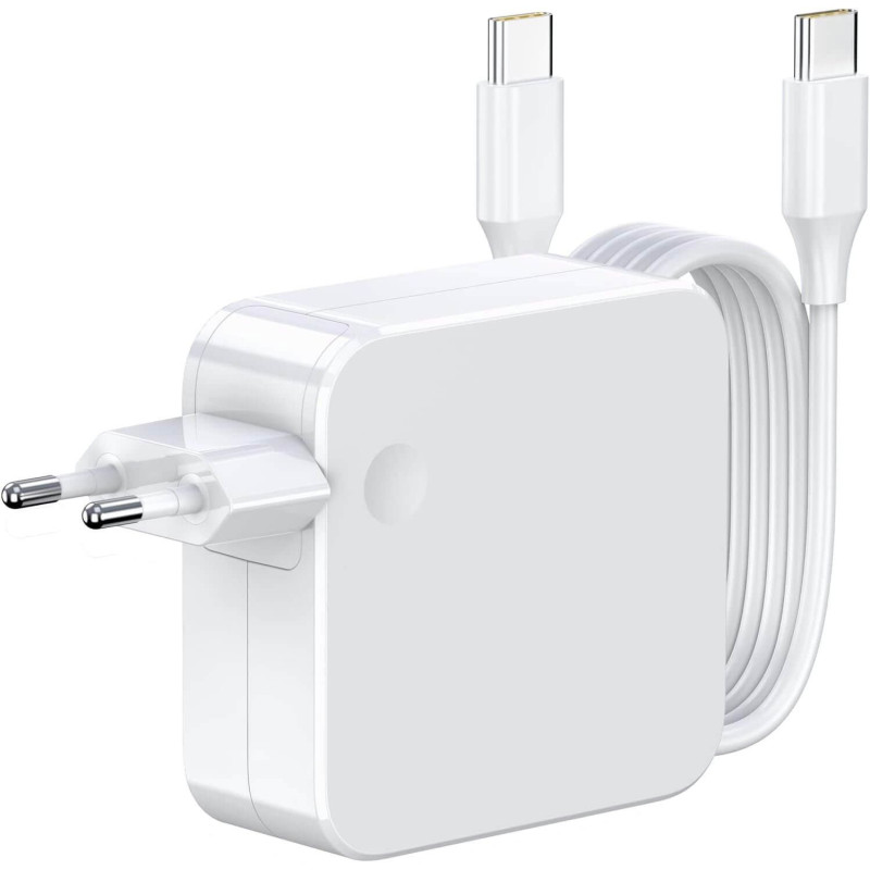 Cargador 100W USB C y cable de alimentación de USB C de 1.8M