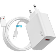 Cargador rapido USB 67W y cable 2M