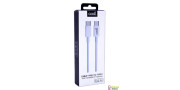 Cable USB Compatible  TIPO-C a TIPO-C (3 metro)  3 Amp