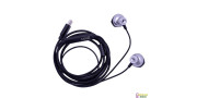 Auriculares botón  estereo tipo-C Con micro (plata metalica)