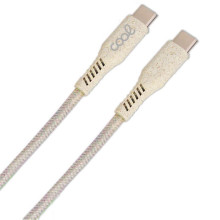 Cable USB  ECO Tipo-C a Tipo-C (1.5 metros) nailón
