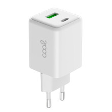 Adaptador Tipo-C con 45W carga rápida con  2 puertos Tipo C USB-A.