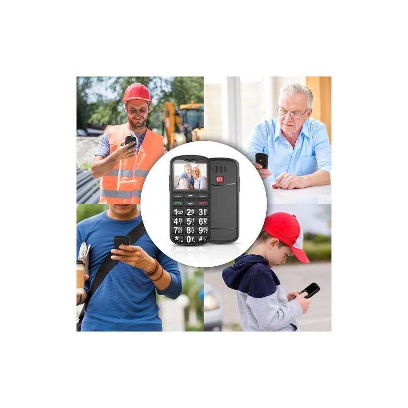 Teléfono móvil para personas mayores