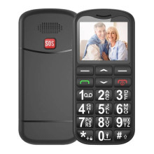 Teléfono móvil para personas mayores Uleway negro