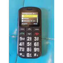Teléfono móvil para personas mayores Uleway negro