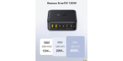 Cargador rápido de 120W  con 6 Puertos