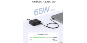 Cargador rápido de 120W  con 6 Puertos