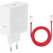 Cargador USB C rápido de 100W  con cable de 1m.