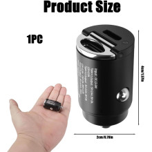 Cargador de mechero doble de carga rápida 30W