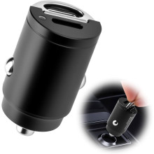 Cargador de mechero doble de carga rápida 30W