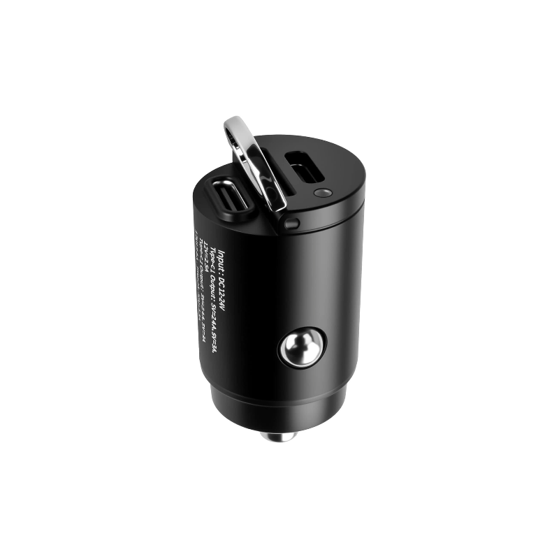 Cargador de mechero doble de carga rápida 30W