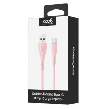 Cable USB silicona universal tipo C (1 metro)