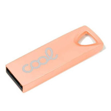 Pen Drive USB x32 GB 2.0 Metal para llavero oro
