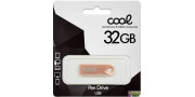 Pen Drive USB 32 GB 2.0 Metal para llavero rosa