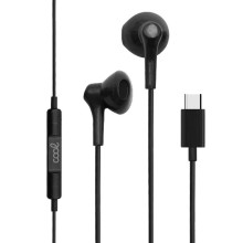 Auriculares botón estereo Tipo-C Con micro (digital)