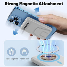 Batería externa plegable, magnética e inalámbrica 10000mHa