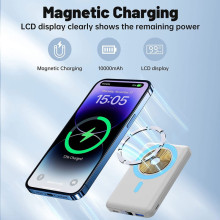 Batería externa plegable, magnética e inalámbrica 10000mHa