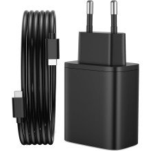 Cargador USB C carga rápida de 45W
