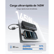 Batería externa 145W 25000mAh 4 puertos