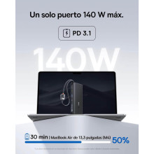Batería externa 145W 25000mAh 4 puertos
