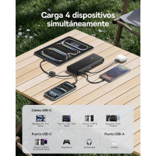 Batería externa 145W 25000mAh 4 puertos