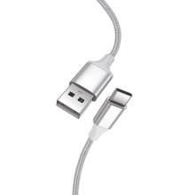 Cable USB COOL Nylon universal tipo C (1.2 metros)