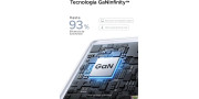 Cargador USB C  65W carga rápida GaN II  con cable tipo C