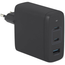 Cargador USB-C  GaN de carga rápida, 120W y 3 puertos