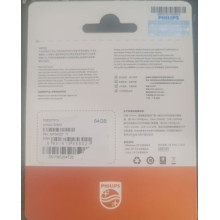 Tarjeta de memoria Philips Micro SD 64GB