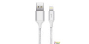 Cable USB Nylon Universal Lightning (1.2 metros)