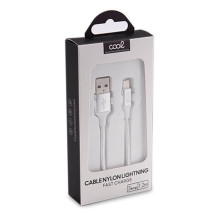Cable USB Nylon Universal Lightning (1.2 metros)
