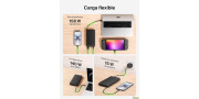 Batería externa carga rápida 25000mAh