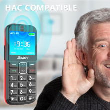 Teléfono móvil para mayores 4G con teclas grandes