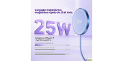 Cargador inalámbrico magnético de 25 W