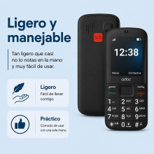 Teléfono móvil para mayores