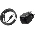 Cargador rápido de 30W USB-C. Cable 2m.
