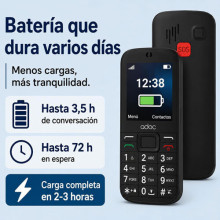 ADOC SP2 teléfono móvil para personas mayores
