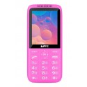 Teléfono tipo barra para mayores color chicle 4G
